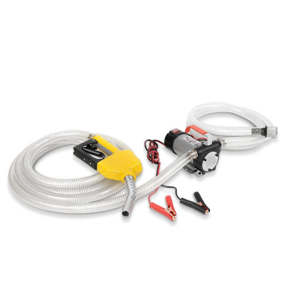 Giantz 12V Diesel Transfer Pump Extractor Oil Fuel Electric Auto Cut-Out