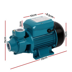 GIANTZ QB60 Peripheral Water Pump – 0.5HP, 35L/min, Garden & Irrigation