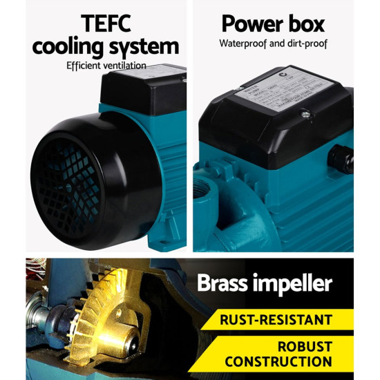 Giantz QB80 Water Pump Garden Boiler Car Wash Auto Irrigation House