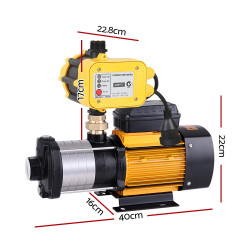 Giantz Garden Water Pump High Pressure 2000W 5 Stage, Tank, Rain, Irrigation