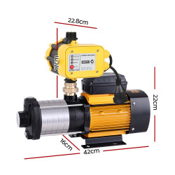 Giantz 2500W 6 Stage Garden Pump High Pressure Rain Water Tank