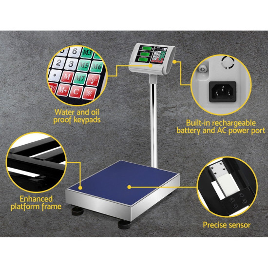 150KG Digital Electronic Platform Scale