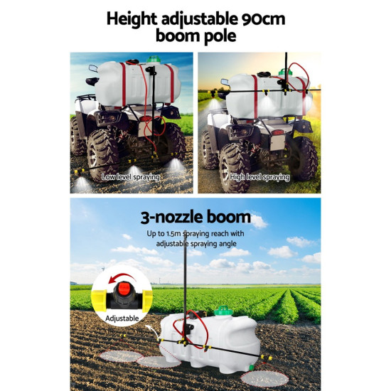 Giantz Weed Sprayer 100L 1.5M Boom Garden Spray