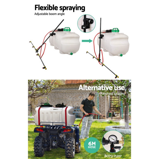 Giantz Weed Sprayer 100L 1.5M Boom Garden Spray
