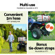 Giantz 60L ATV Weed Sprayer – 108 PSI Pump, Boom & Hand Lance