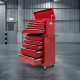 Giantz Tool Trolley – 14 Drawer Lockable Storage - Red