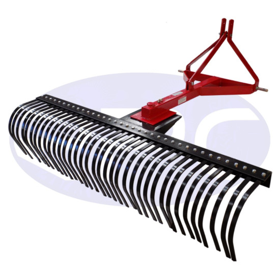 1500mm 5ft Landscape Stick Rake  - 3 Point Linkage