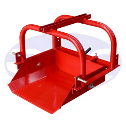 24" Reversible Scoop Bucket - 3 Point Linkage - CAT1