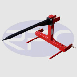 675KG - Round Hay Bale Spear - 3 Point Linkage