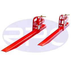 450kg - Front End Bucket Loader Clamp on Fork Extensions