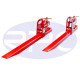 450kg - Front End Bucket Loader Clamp on Fork Extensions