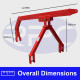 Post Hole Digger and Auger CAT1, 3PL for Tractors to 60HP