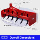 1800mm 6ft Box Grader Scraper Blade