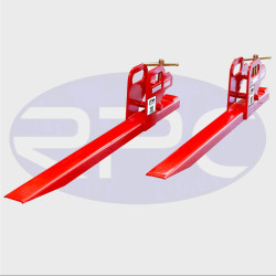 1350kg - Front End Bucket Loader Clamp on Fork Extensions