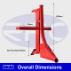500mm 3 Point Linkage Single Tine Ripper & Pipelaying Attachment