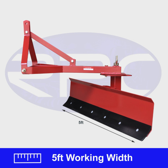1500mm 5ft Tilting Grader Blade - 3 Point Linkage
