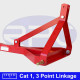 1500mm 5ft Landscape Stick Rake  - 3 Point Linkage