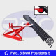 1500mm 5ft Landscape Stick Rake  - 3 Point Linkage