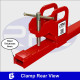 450kg - Front End Bucket Loader Clamp on Fork Extensions