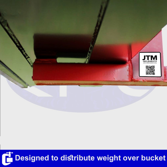 900kg - Front End Loader Bucket Clamp on Fork Extensions