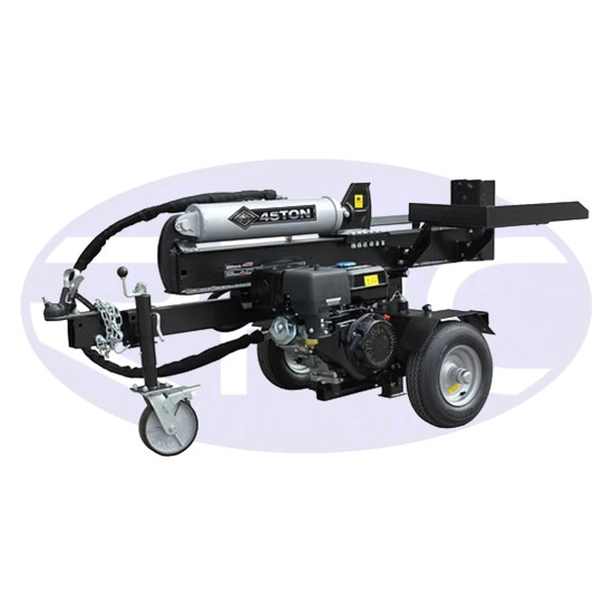 Black Diamond 45‑Ton Log Splitter – Electric Start, 15HP, Horizontal/Vertical