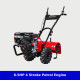 Millers Falls Heavy‑Frame Cultivator 6.5HP 4 Stroke Garden Tiller 25–35cm Depth 500mm Width