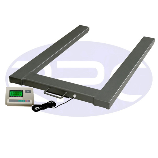 2 Ton Ultra Light Portable "U" Beam Scales for Freight Floor Pallet