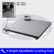 1 Ton Industrial Scales Freight Floor Pallet Drum 1.2m x 1.2m