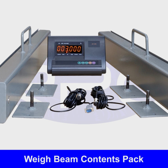 3 Ton Weigh Beam Scales for Freight Floor Pallet or Livestock 1m