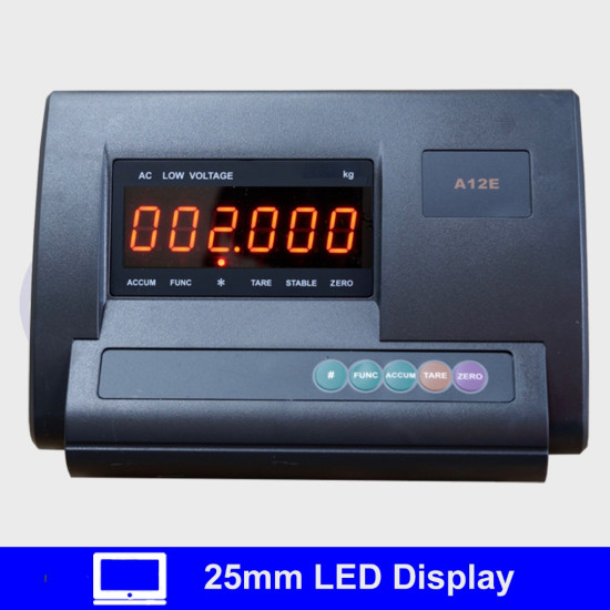 2 Ton Industrial Scales Freight Floor Pallet Drum 1.2m x 1.2m