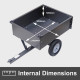 Millers Falls VP8450 Steel Dump Trailer – 227kg Capacity